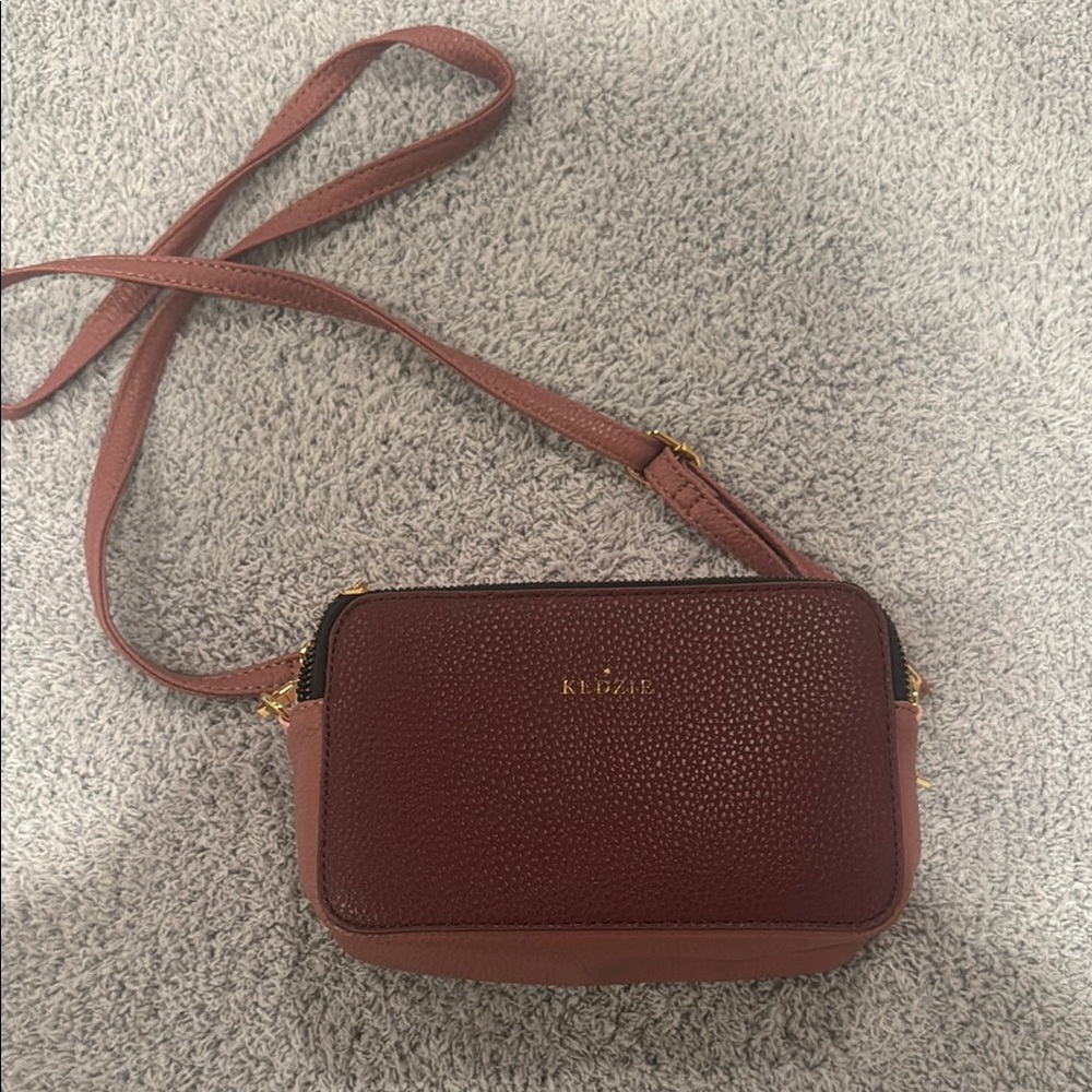 Women's Burgundy Crossbody Bag